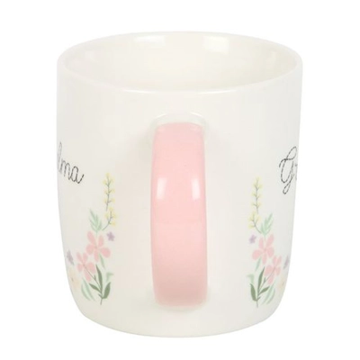 Grandma Pastel Floral Mug Grandma Pastel Floral Mug