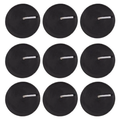 Pack of 9 Opium Scented Black Tealights Pack of 9 Opium Scented Black Tealights