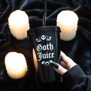 Goth Juice Plastic Tumbler w..