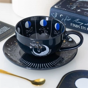 Blue Moon Phase Teacup and S..