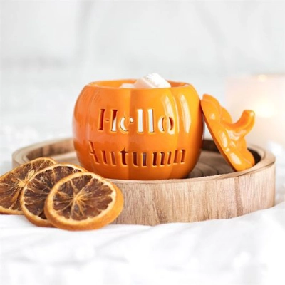 Hello Autumn Pumpkin Oil Burner Hello Autumn Pumpkin Oil Burner