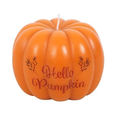Hello Pumpkin Shaped Candle Hello Pumpkin Shaped Candle
