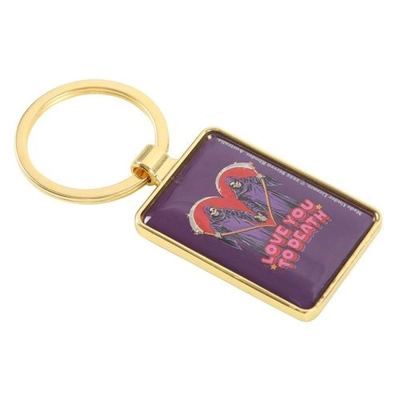 Love You To Death Keyring by Steven Rhodes Love You To Death Keyring by Steven Rhodes