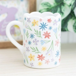 Spring Floral Print Sca..