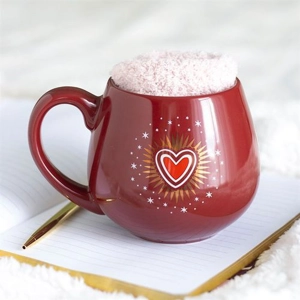 Sacred Heart Mug and Socks Set
