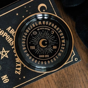 Round Black Talking Board Tr..