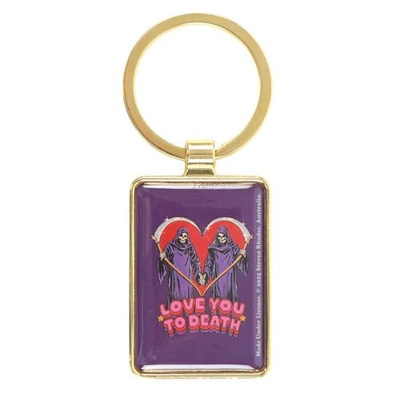 Love You To Death Keyring by Steven Rhodes Love You To Death Keyring by Steven Rhodes