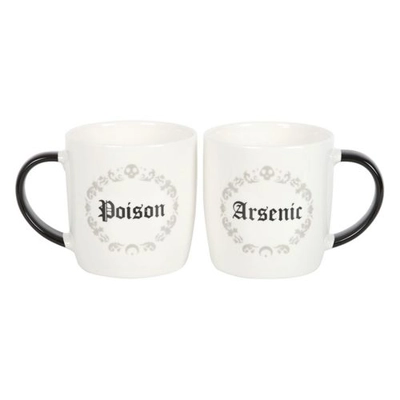 Poison and Arsenic Couples Mug Set