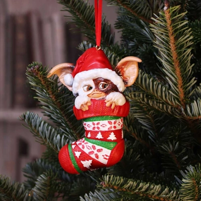 Gremlins Gizmo in Stocking Hanging Ornament 12cm Gremlins Gizmo in Stocking Hanging Ornament 12cm