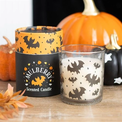 Bat Print Mulberry Candle Bat Print Mulberry Candle
