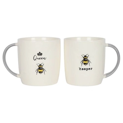 Queen Bee and Bee Keeper Mug Set Queen Bee and Bee Keeper Mug Set