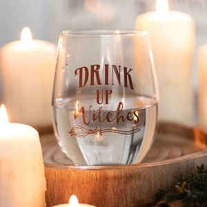 Drink Up Witches Stemless Gl..
