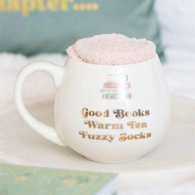 Good Books Mug and Socks Set Good Books Mug and Socks Set