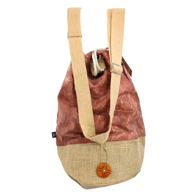 All Natural Backpack - Terracotta Stonewash - Hamsa All Natural Backpack - Terracotta Stonewash - Hamsa