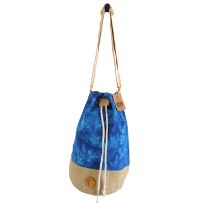 All Natural Backpack - Blue Stonewash - Mandala All Natural Backpack - Blue Stonewash - Mandala