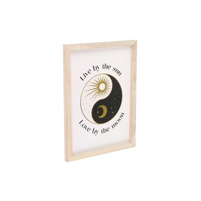 Yin Yang Framed Wall Art Print Yin Yang Framed Wall Art Print