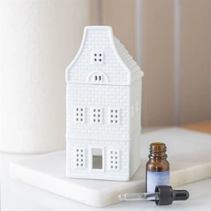 White Nordic House Oil Burne..