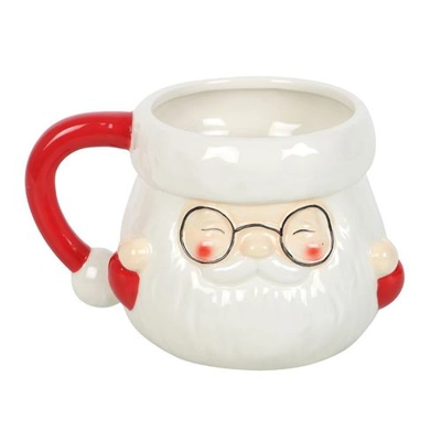 Santa Claus Shaped Mug Santa Claus Shaped Mug