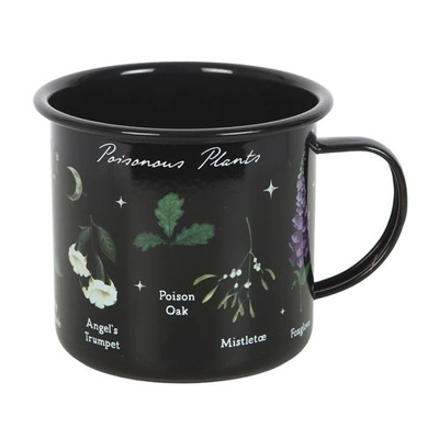 Poisonous Plants Enamel Mug Poisonous Plants Enamel Mug