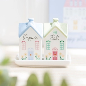 Pastel House Salt and Pepper..
