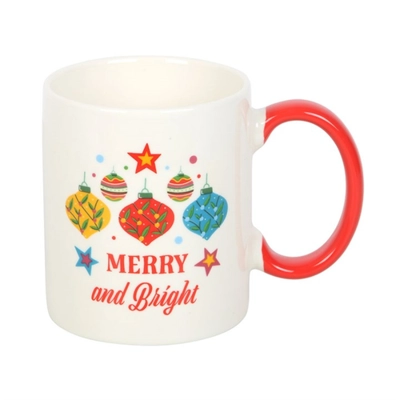 Merry and Bright Bauble Mug Merry and Bright Bauble Mug