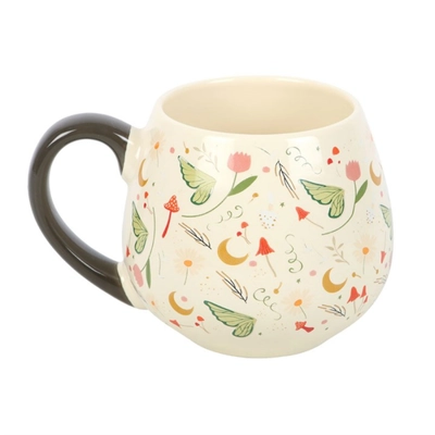 Fairy Folklore Print Rounded Mug Fairy Folklore Print Rounded Mug