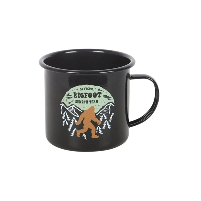 Bigfoot Search Team Enamel Mug Bigfoot Search Team Enamel Mug