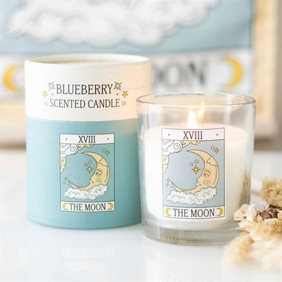 The Moon Vintage Tarot Vanilla Candle The Moon Vintage Tarot Vanilla Candle