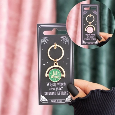 Which Witch Are You Spinning Keyring Which Witch Are You Spinning Keyring