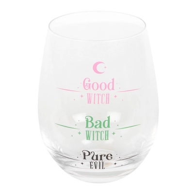 Good Witch, Bad Witch Stemless Glass Good Witch, Bad Witch Stemless Glass