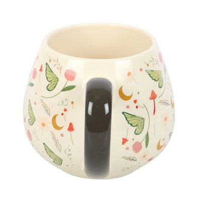 Fairy Folklore Print Rounded Mug Fairy Folklore Print Rounded Mug