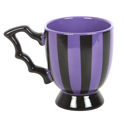 Purple Striped Bat Wing Teacup Purple Striped Bat Wing Teacup
