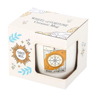 The Wheel of Fortune Vintage Tarot Mug