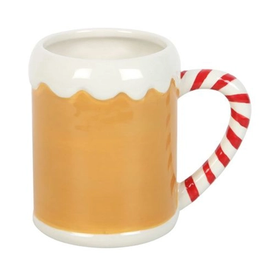 Candy Cane Gingerbread House Mug Candy Cane Gingerbread House Mug