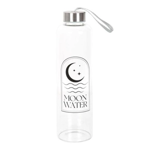 Moon Water Glass Water Bottle