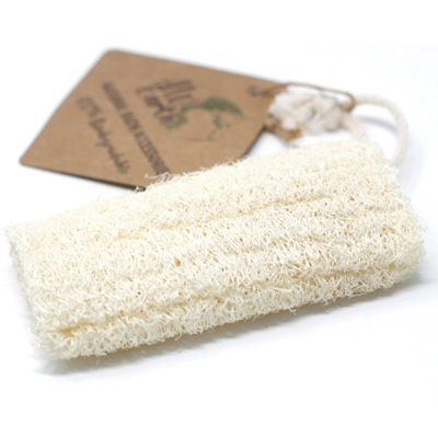 Natural Loofah Scrub on Rope - 5" - 12.7 cm Natural Loofah Scrub on Rope - 5" - 12.7 cm