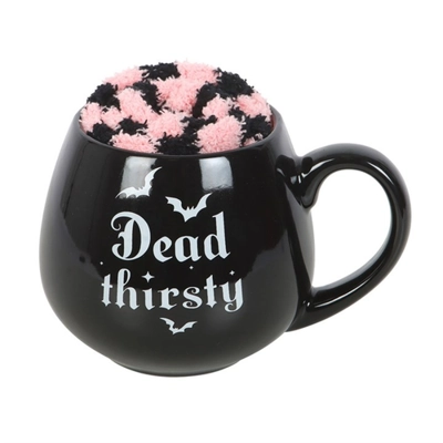Dead Thirsty Mug and Socks Set