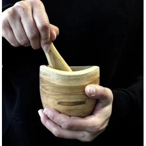 Ergo Teak Pestel & Mortar Sm..