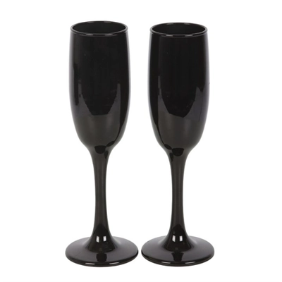 Set of 2 Dead Thirsty Champagne Flutes Set of 2 Dead Thirsty Champagne Flutes