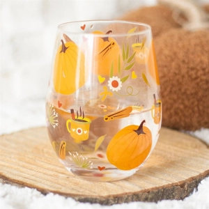 Autumn Days Print Stemless G..