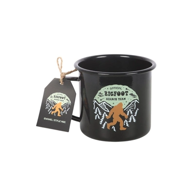 Bigfoot Search Team Enamel Mug Bigfoot Search Team Enamel Mug