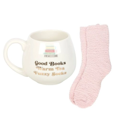 Good Books Mug and Socks Set Good Books Mug and Socks Set