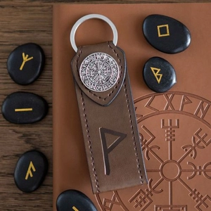 Joy Viking Rune Faux Le..