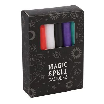 Set of 12 Mixed Spell Candles Set of 12 Mixed Spell Candles
