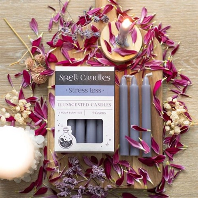 Pack of 12 Stress Less Spell Candles Pack of 12 Stress Less Spell Candles