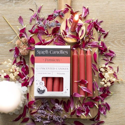 Pack of 12 Passion Spell Candles Pack of 12 Passion Spell Candles