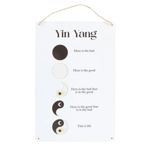 30cm Yin Yang Hanging Metal ..