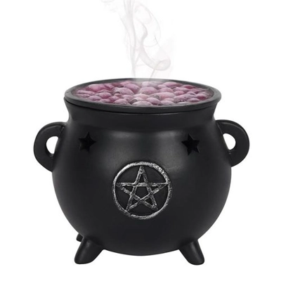Pentagram Cauldron Incense Cone Holder Pentagram Cauldron Incense Cone Holder