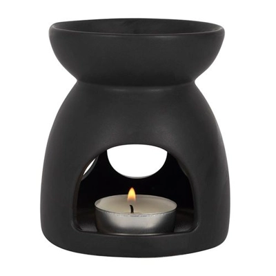 Black Triple Moon Cut Out Oil Burner Black Triple Moon Cut Out Oil Burner