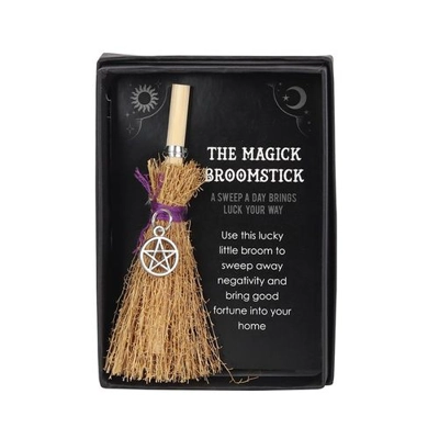 Pentagram Mini Magick Broomstick Pentagram Mini Magick Broomstick